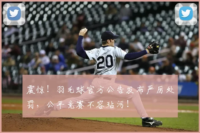 震惊！羽毛球官方公告发布严厉处罚，公平竞赛不容玷污！